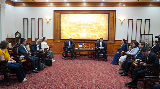 Huế – Cộng hoà Pháp hợp tác du lịch, giáo dục và kinh tế đô thị