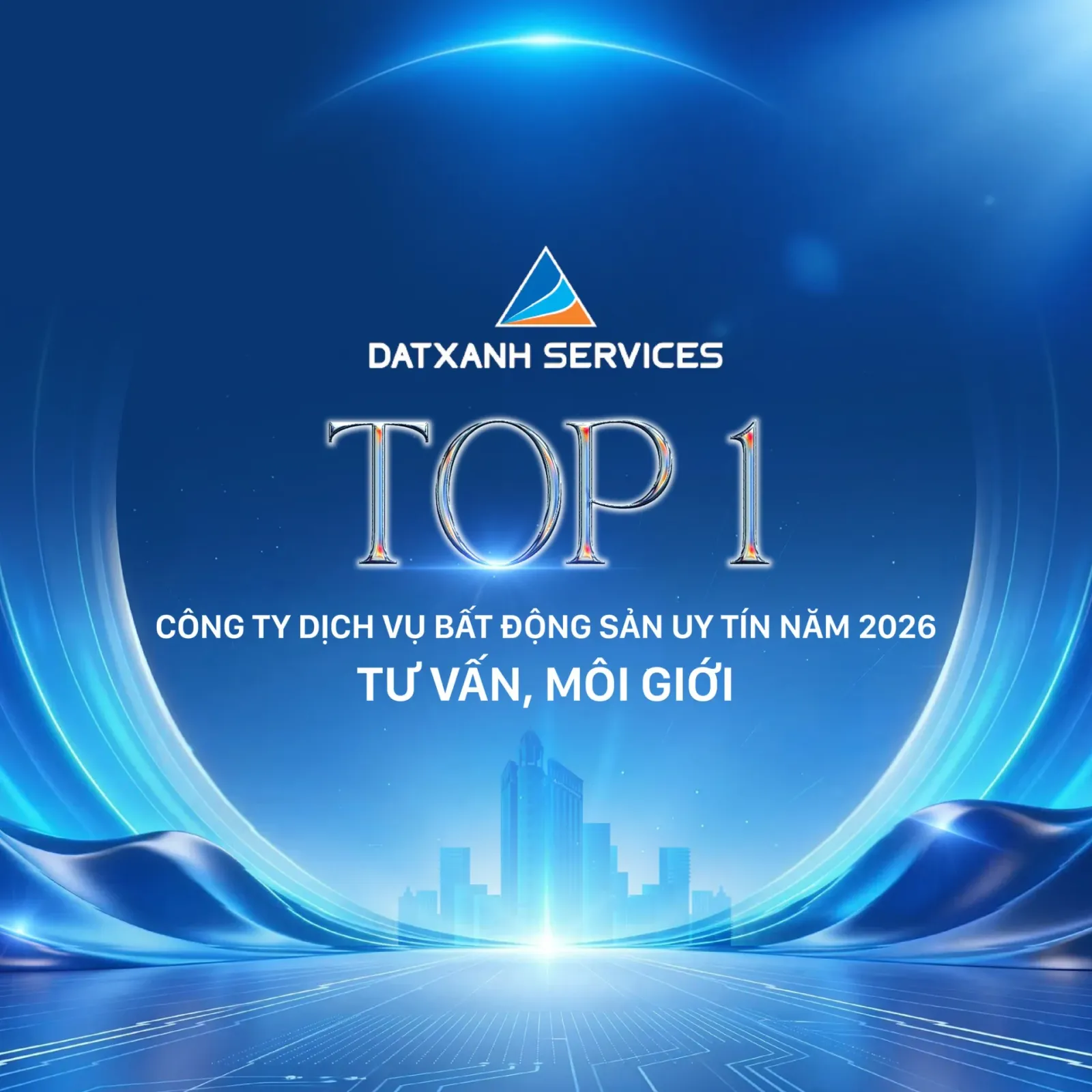 Dat Xanh Services Top 1 BĐS uy tín 2026 - Khẳng định sức mạnh hệ thống Đất Xanh Miền Trung
