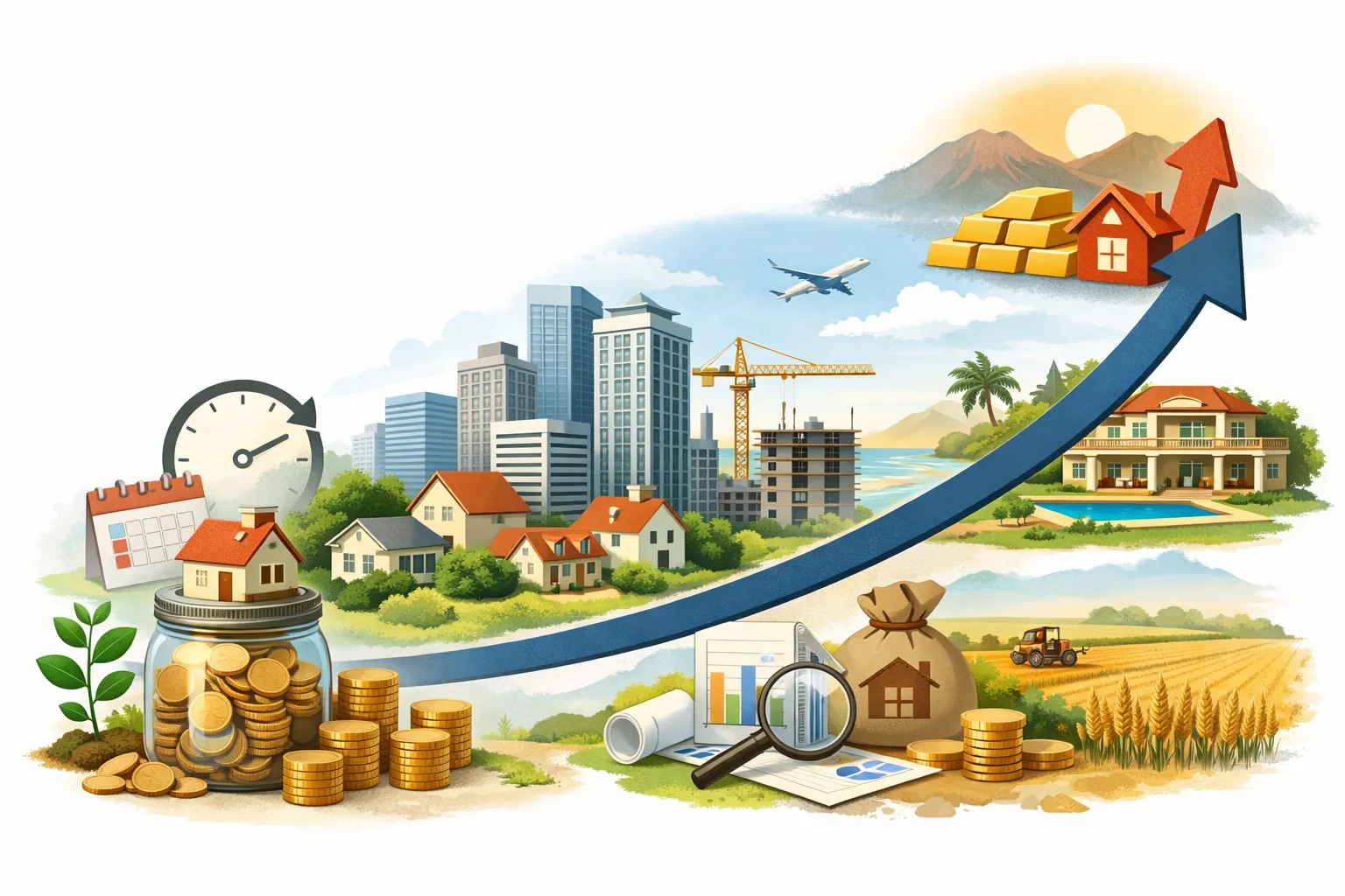 Sau 10 năm, đâu là kênh đầu tư giữ giá trị tốt nhất: Vàng, chứng khoán hay bất động sản?